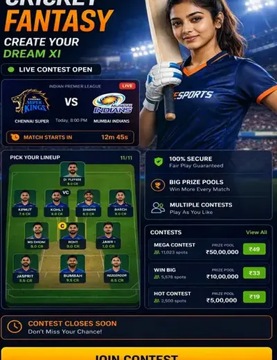 Brazino777 (brazino 777) fantasy cricket & matchday visual 3